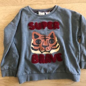 Zara Tiger Sweatshirt